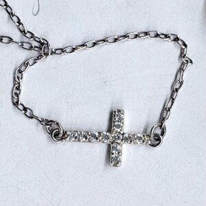 Sterling Silver Cross Necklace